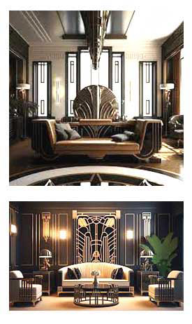 art deco interiors